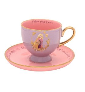 Tasse et sous tasse Raiponce - Disney pastel Princess