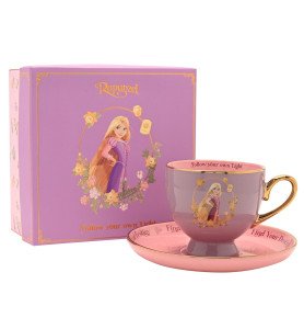 Tasse et sous tasse Raiponce - Disney pastel Princess