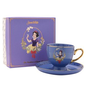 Tasse et sous tasse Blanche Neige - Disney pastel Princess