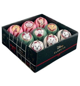Set de 9 boules Animaux Disney Classic - Noël