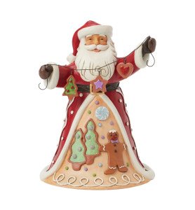 Figurine Père noël pain d'épice - Jim Shore Heartwood creek