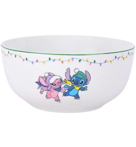 Bol Stitch et Ange à la patinoire - Christmas Time