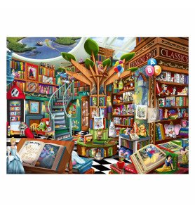Puzzle 1500 pièces La boutique de livres magique - Ravensburger