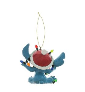 Ornement Stitch guirlande de Noël - Disney Traditions