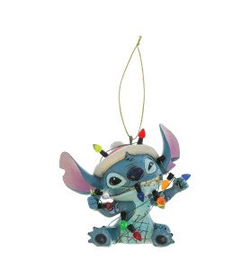 Ornement Stitch guirlande de Noël - Disney Traditions