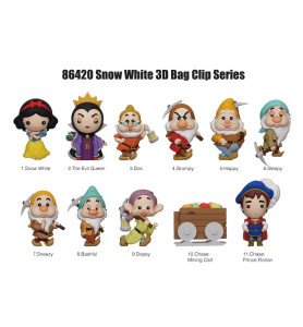 Porte clés Mystère Blanche neige et les 7 nains