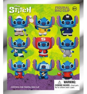 Porte clés Mystère Stitch Sportif