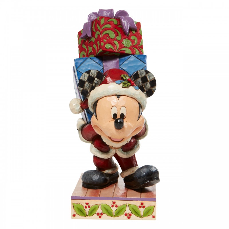 Mickey avec sa hotte à cadeaux - Disney Traditions