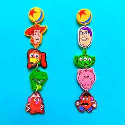 Boucles d'oreilles Toy Story