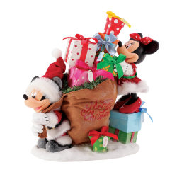 Mickey et Minnie Noël -...