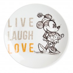 Assiette Minnie Laugh Love...