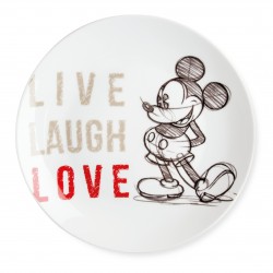 Assiette Mickey Laugh Love...